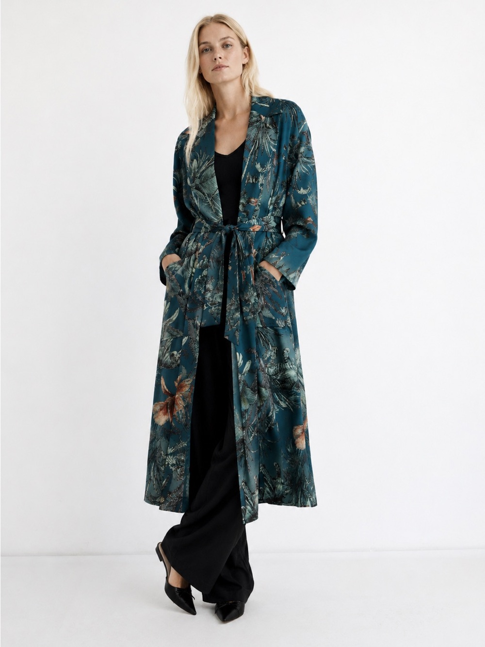 KAOS overcoat kimono